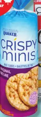IGA QUAKER CRISPY MINIS offer