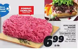 IGA LEAN MINCED VEAL offer