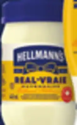 IGA HELLMANN'S MAYONNAISE offer