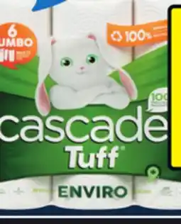 IGA CASCADES TUFF PAPER TOWELS OR BATHROOM offer