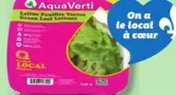 IGA AQUAVERTI LETTUCE OR LETTUCE MIX offer