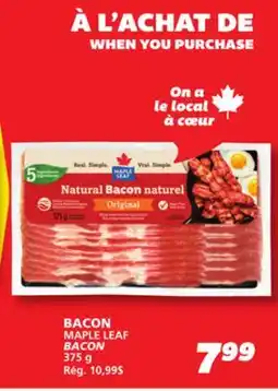 IGA BACON offer