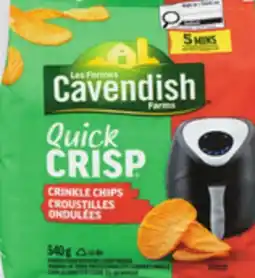IGA LES FERMES CAVENDISH FROZEN FRIED POTATOES offer
