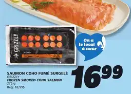 IGA FROZEN SMOKED COHO SALMON offer