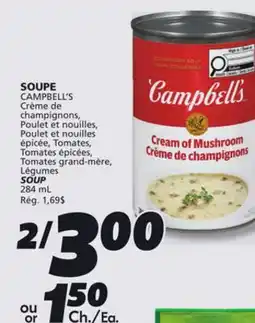 IGA SOUP offer