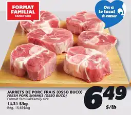 IGA FRESH PORK SHANKS (OSSO BUCO) offer