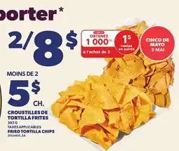 Provigo CROUSTILLES DE TORTILLA FRITES, 383 G | FRIED TORTILLA CHIPS offer