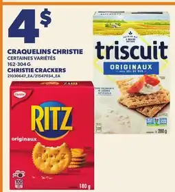 Provigo CRAQUELINS CHRISTIE | CHRISTIE CRACKERS offer