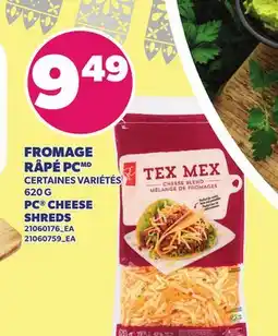 Provigo FROMAGE RÂPÉ PC | PC CHEESE SHREDS offer