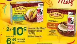 Provigo Ensembles Old El Paso | Old El Paso Dinner Kits offer