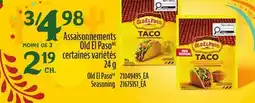 Provigo ASSAISONNEMENTS OLD EL PASO | OLD EL PASO SEASONING offer