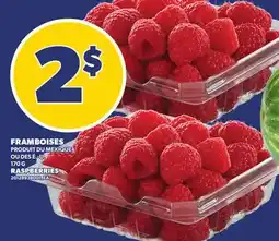 Provigo FRAMBOISES | RASPBERRIES offer