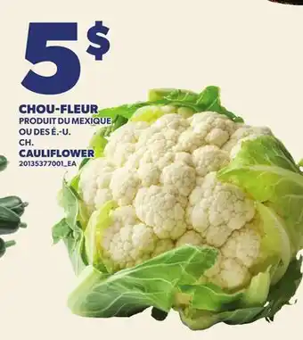 Provigo CHOU-FLEUR | CAULIFLOWER offer
