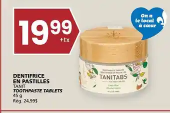 Rachelle-Bery Grocery TANIT TOOTHPASTE TABLETS offer