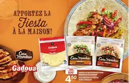 Provigo TORTILLAS DE 10 POUCES CASA MENDOSA OU GADOUA | CASA MENDOSA OR GADOUA 10 INCH TORTILLAS offer
