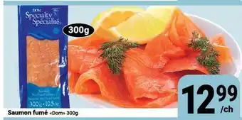 Pasquier Saumon fumé Dom offer