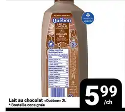 Pasquier Lait au chocolat Québon offer