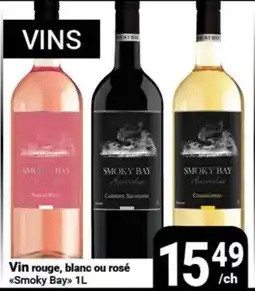 Pasquier Vin rouge, blanc ou rosé Smoky Bay offer