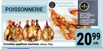 Pasquier Crevettes papillons marinées Olivia offer