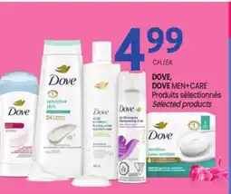Uniprix DOVE, DOVE MEN+CARE Produits sélectionnés/ Selected products offer