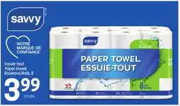 Uniprix SAVVY Essuie-tout /Paper towels, Rouleaux/Rolls offer