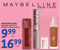 Uniprix MAYBELLINE NEWYORK Maquillage sélectionné/ Selected makeup products offer
