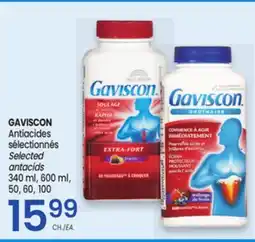 Uniprix GAVISCON Antiacides sélectionnés / Selected antacids offer
