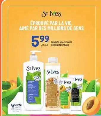 Uniprix ST. IVES Produits sélectionnés/ Selected products offer