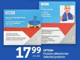 Uniprix OPTION+ Produits sélectionnés/Selected products offer