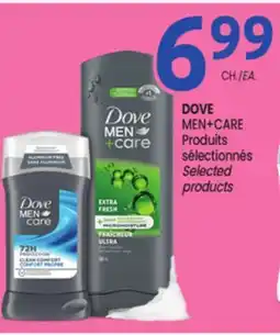 Uniprix DOVE MEN+CARE Produits sélectionnés/Selected products offer