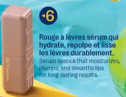 Jean Coutu MAYBELLINE MAYBE IT'S SÉRUM Lipstick offer