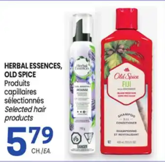 Uniprix HERBAL ESSENCES, OLD SPICE Produits capillaires sélectionnés/Selected hair products offer