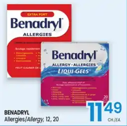 Uniprix BENADRYL Allergies/Allergy offer