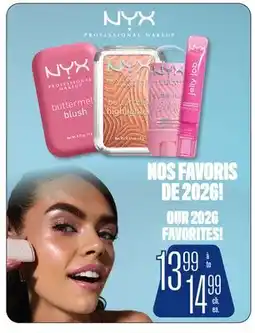 Jean Coutu NYX Professional Makeup offer