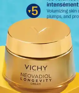 Jean Coutu VICHY NEOVADIOL LONGEVITY Revolumizing cream offer