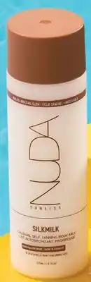 Jean Coutu NUDA SUNLESS SILKMILK Gradual self-tanning milk offer