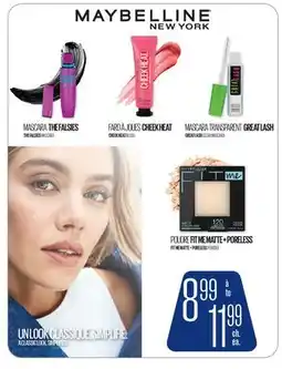 Jean Coutu MAYBELLINE NEW YORK offer