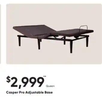 Dormez Vous Casper Pro Adjustable Base offer