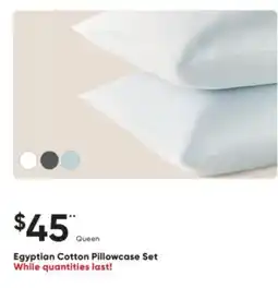 Dormez Vous Egyptian Cotton Pillowcase Set offer