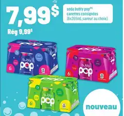 Metro SODA BUBLY POP offer
