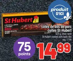 Metro CÔTES DE DOS DE PORC CUITES ST-HUBERT | ST-HUBERT COOKED PORK BACK RIBS offer