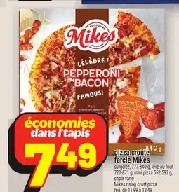 Metro PIZZA CROÛTE FARCIE MIKES | MIKES RISING CRUST PIZZA offer