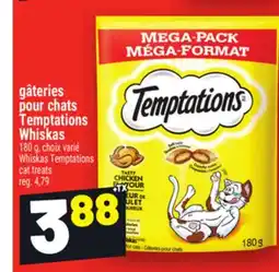 Metro GÂTERIES POUR CHATS TEMPTATIONS WHISKAS | WHISKAS TEMPTATIONS CAT TREATS offer