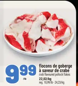 Metro FLOCONS DE GOBERGE À SAVEUR DE CRABE | CRAB FLAVOURED POLLOCK FLAKES offer