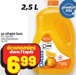 Metro JUS RÉFRIGÉRÉ OASIS | OASIS REFRIGERATED JUICE offer