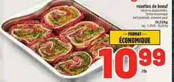 Metro ROSETTES DE BOEUF | BEEF PINWHEELS offer