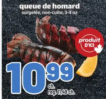 Metro QUEUE DE HOMARD offer