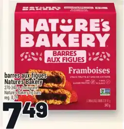 Metro BARRES AUX FIGUES NATURE'S BAKERY | NATURE'S BAKERY FIG BARS offer