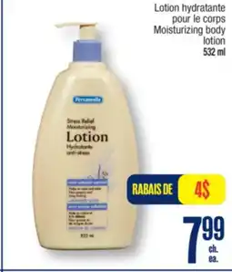 Jean Coutu Personnelle Moisturizing body lotion offer