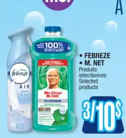 Jean Coutu FEBREZE, M. NET Selected products offer